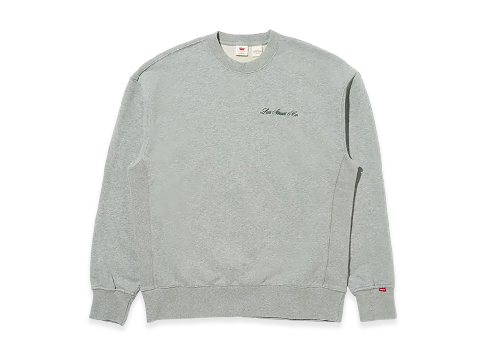 LEVI'S Graphic Crew Neck Sweatshirt "Gray"