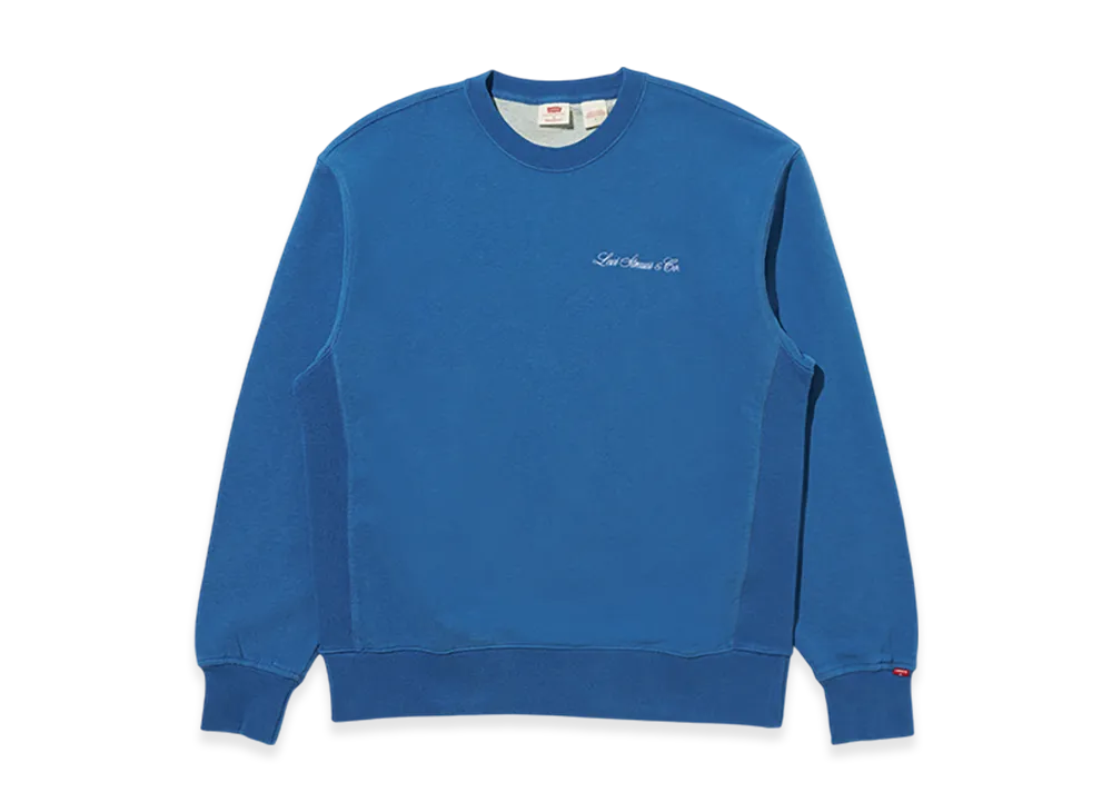 LEVI'S Graphic Crew Neck Sweatshirt "Blue"