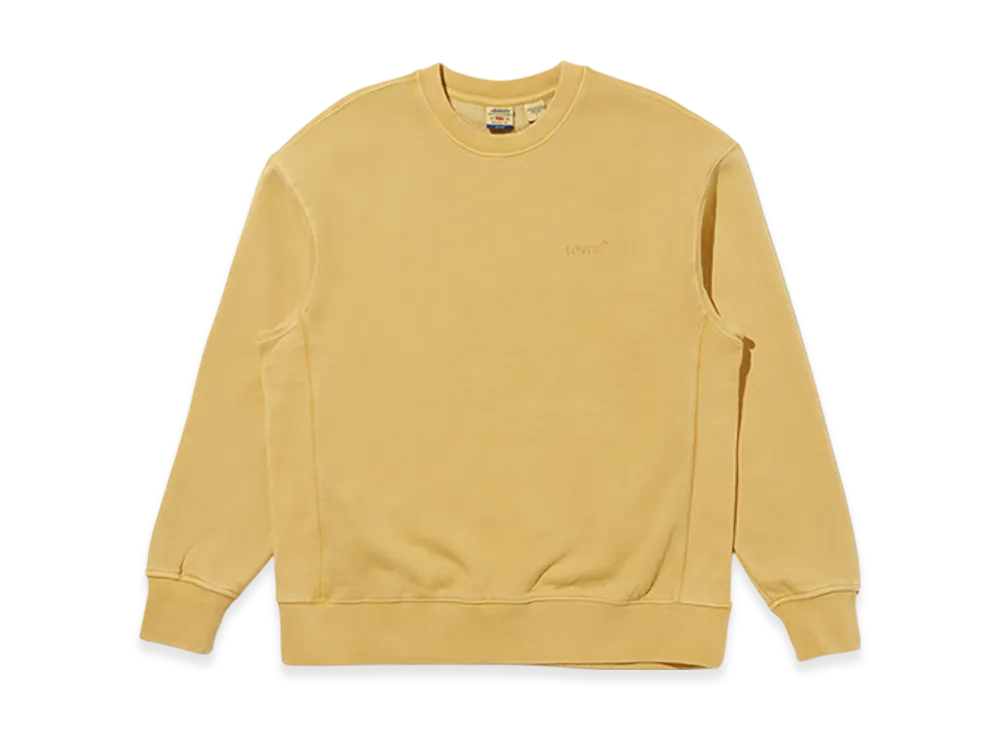 LEVI'S Crew Neck Sweatshirt "Yellow"