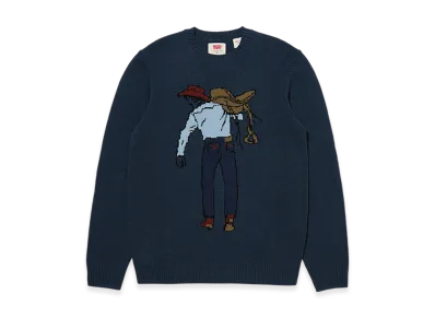 LEVI'S Crew Neck Sweater "Navy"