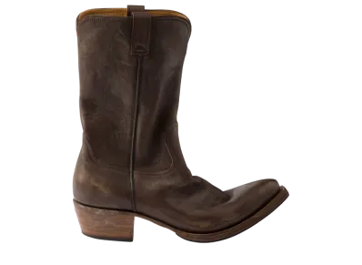 PRADA Leather Boots "Brown"