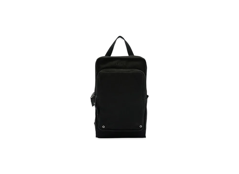 LEVI'S Zip Sling Bag "Black"