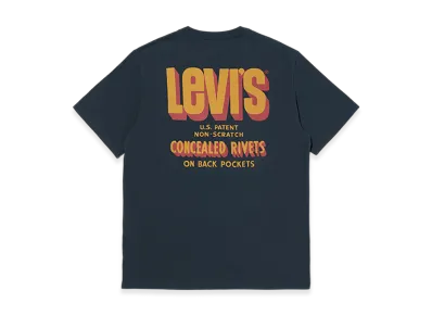 LEVI'S Short Sleeve Relax T-Shirt "Navy"