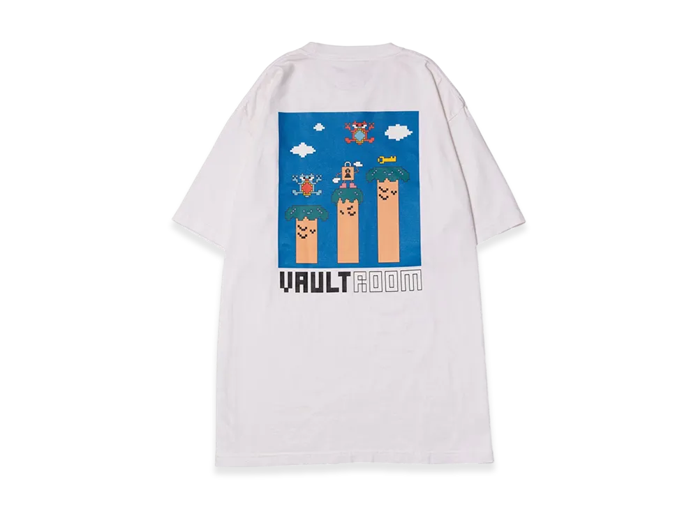 VAULTROOM Pixel Tee "Off White"