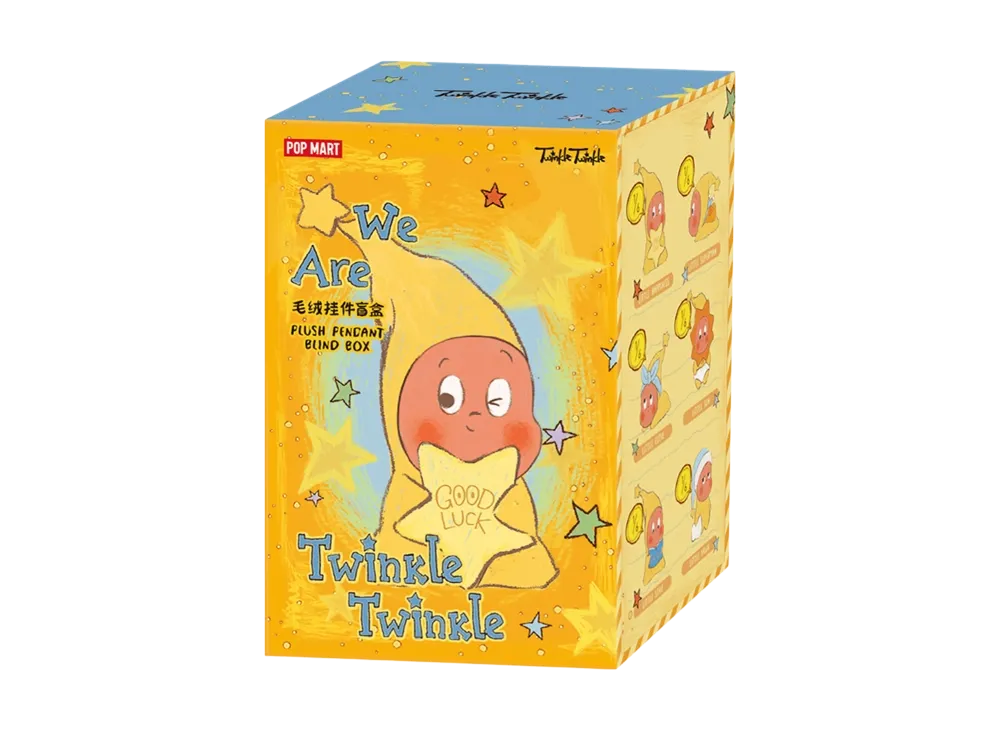 POP MART We are Twinkle Twinkle Series-Plush Pendant Blind Box [Piece]