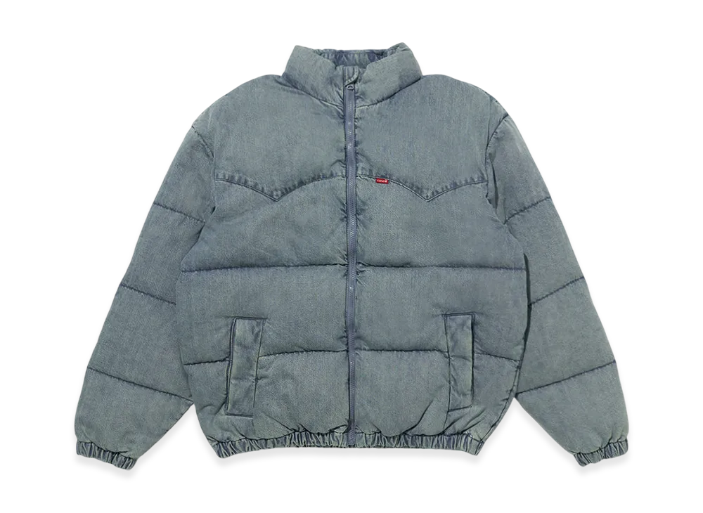LEVI'S Super Denim Down Jacket "Medium Indigo"