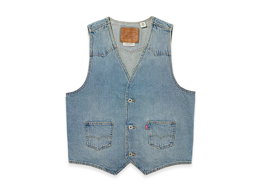 LEVI'S Denim Vest "Light Denim"