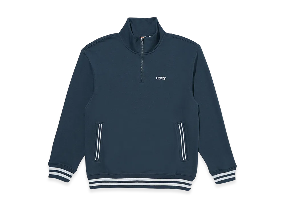 LEVI'S Half-Zip Sweatshirt "Navy"