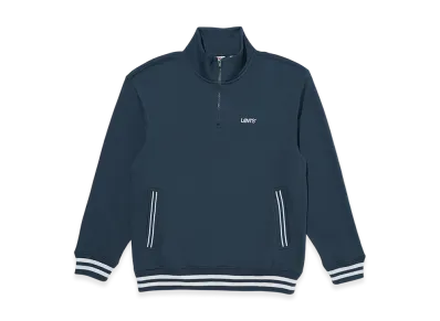 LEVI'S Half-Zip Sweatshirt "Navy"