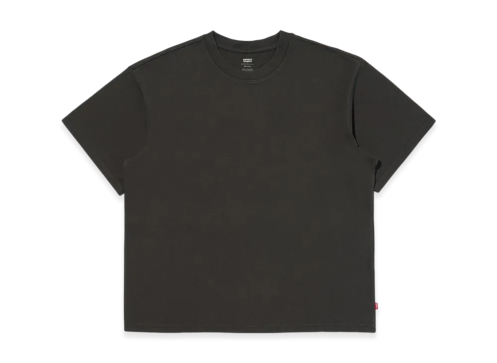 LEVI'S Box Cropped T-shirt "Black"
