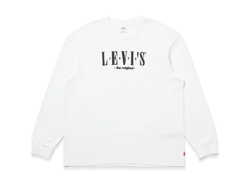 LEVI'S Long Sleeve T-Shirt "White"