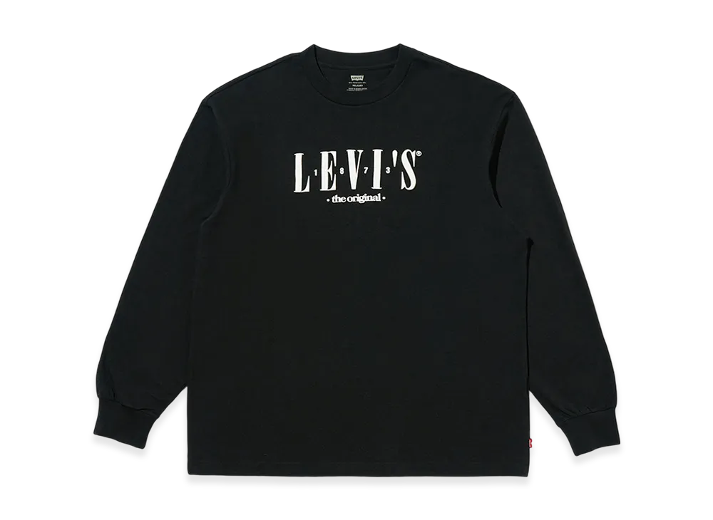 LEVI'S Long Sleeve T-Shirt "Black"
