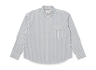 LEVI'S Long Sleeve Box Shirt "White Stripe"
