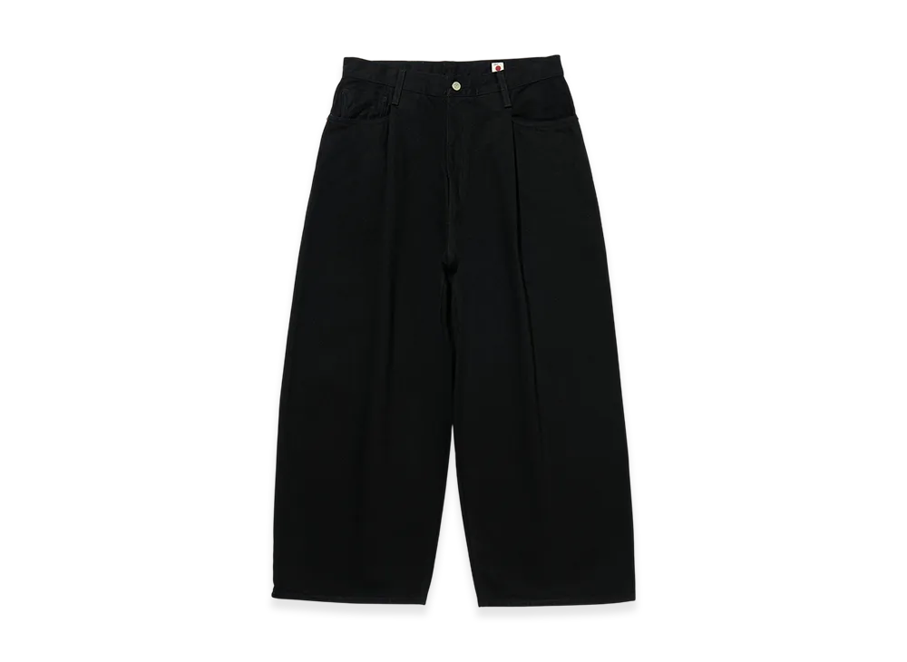 LEVI'S Wide Pleats Crop Granite Made Of Japan "Black"