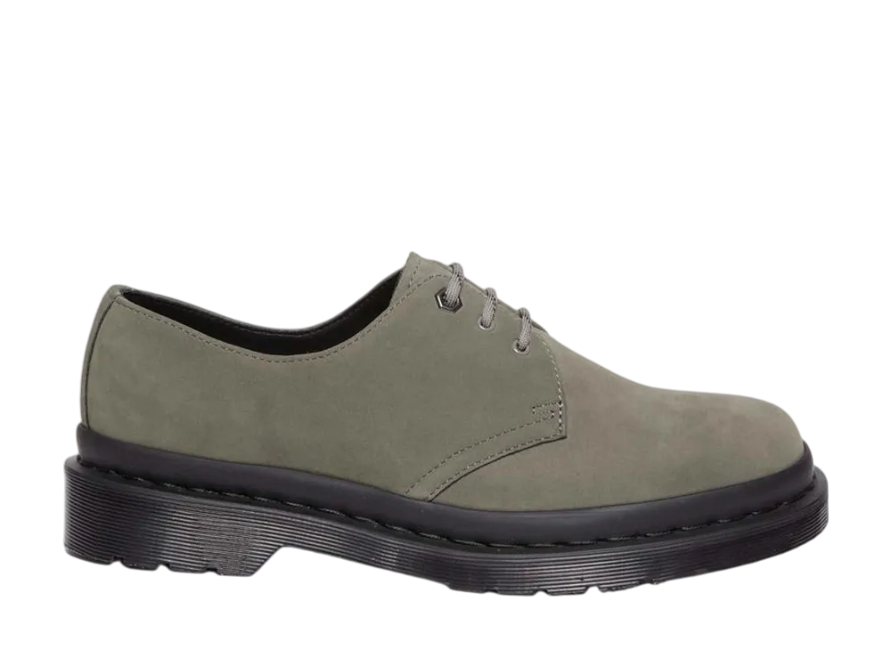 Dr.Martens 1461 Milled Nubuck Leather Shoes "Nickel Grey"
