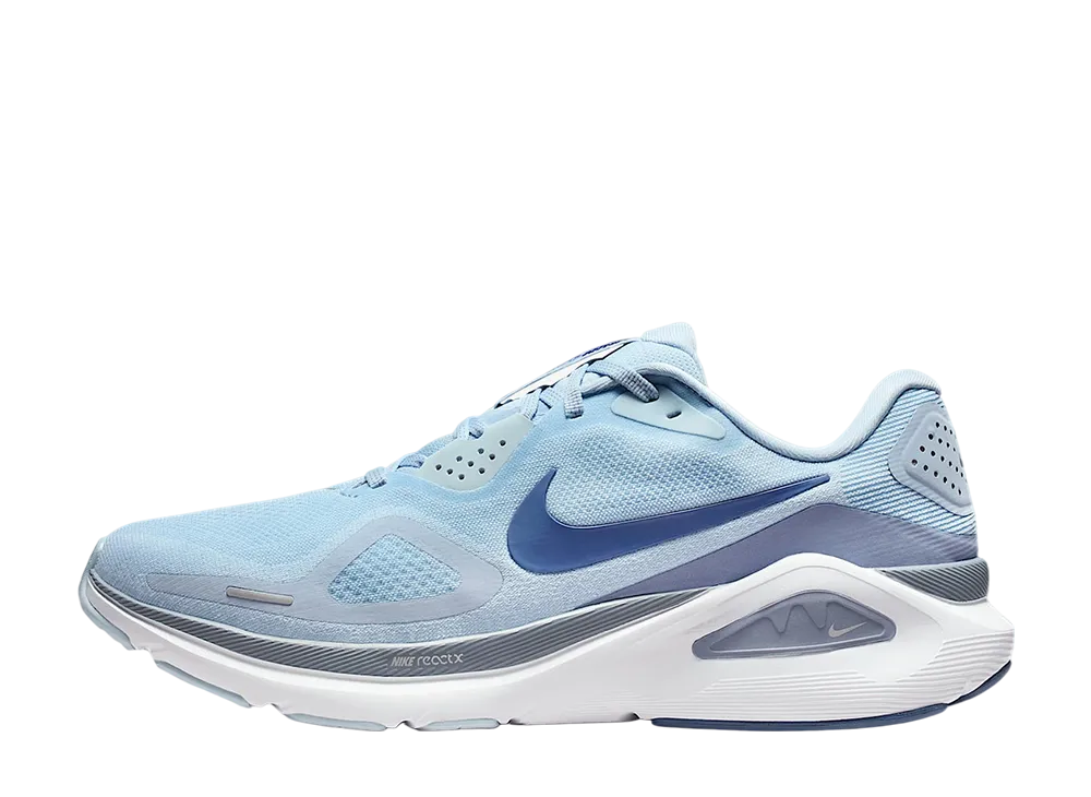 ナイキ ストラクチャー26 "ライトアーモリーブルー/アッシェンスレート/フットボールグレー/ディフューズブルー" (エクストラワイド)