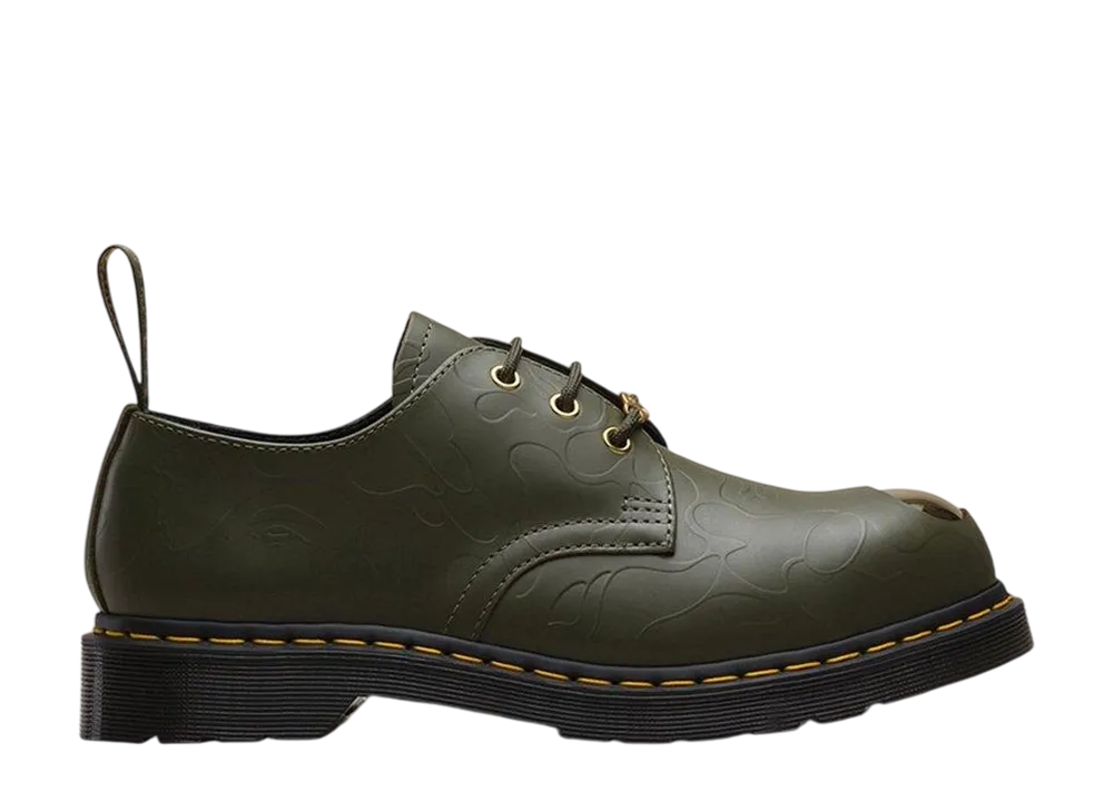 アベイシングエイプ × ドクターマーチン 1461 Petri "カーキ"