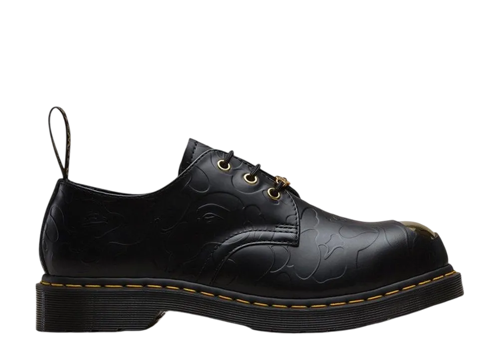 A BATHING APE × Dr.Martens 1461 Petri "Black"