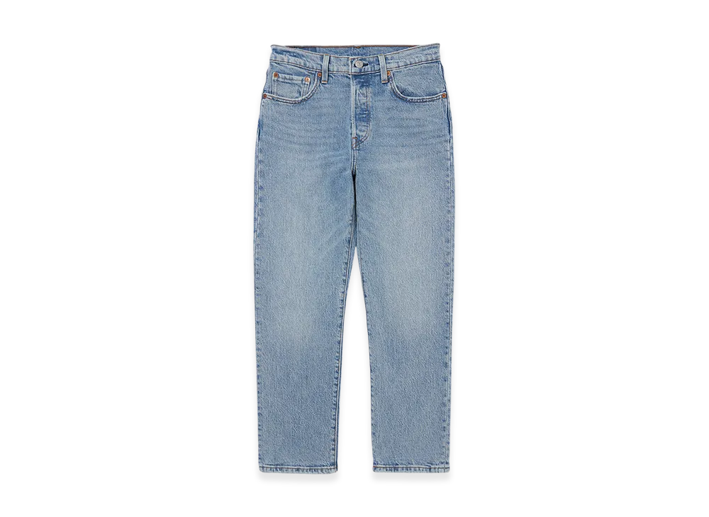 LEVI'S 501 Crop Jeans "Light Indigo"