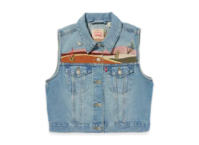 LEVI'S 501 Day Special Collection Denim Vest "Medium Indigo"