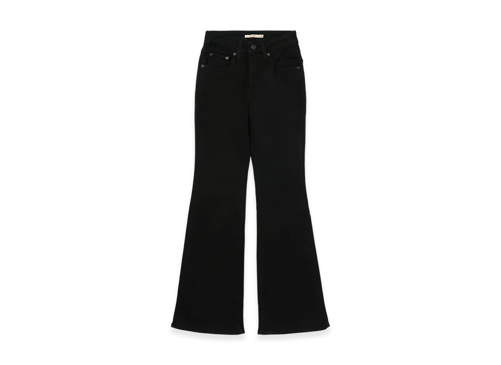 LEVI'S 726 High Rise Flare Jeans "Black"