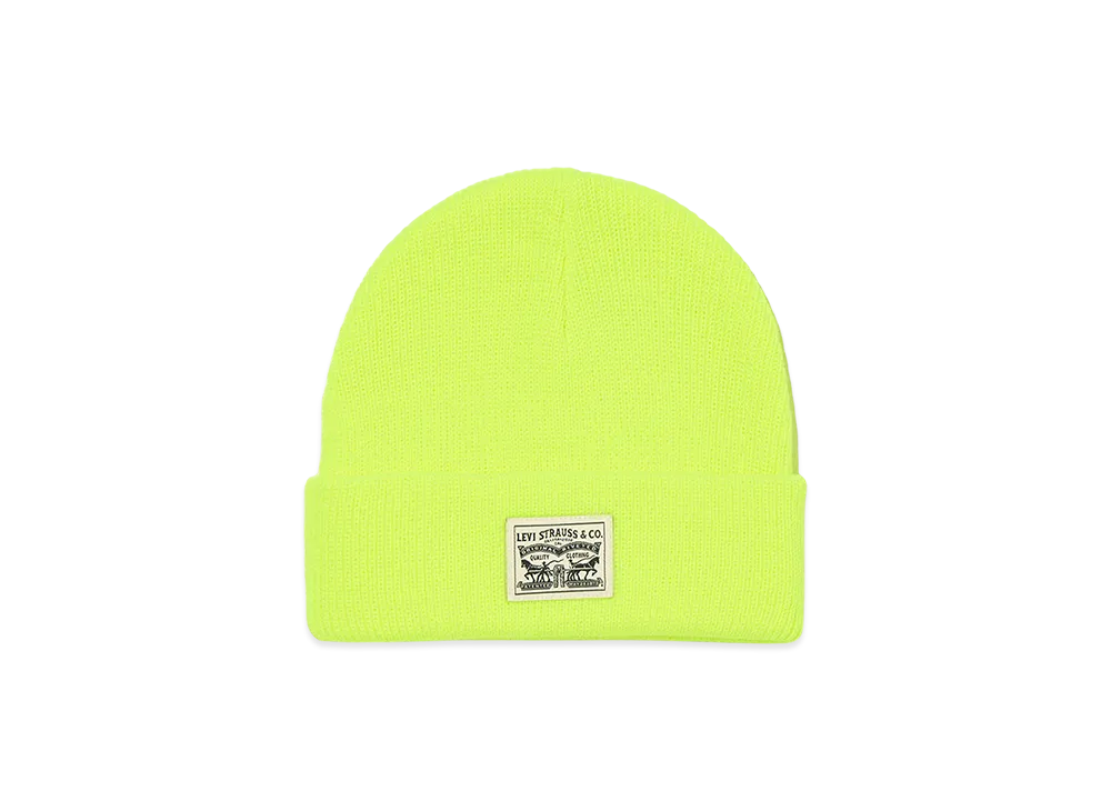 LEVI'S Backpatch Beanie "Yellow"