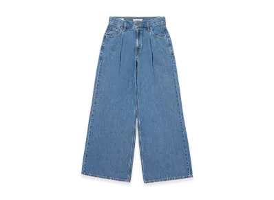 LEVI'S Baggy Dad Wide Leg Jeans "Medium Indigo"