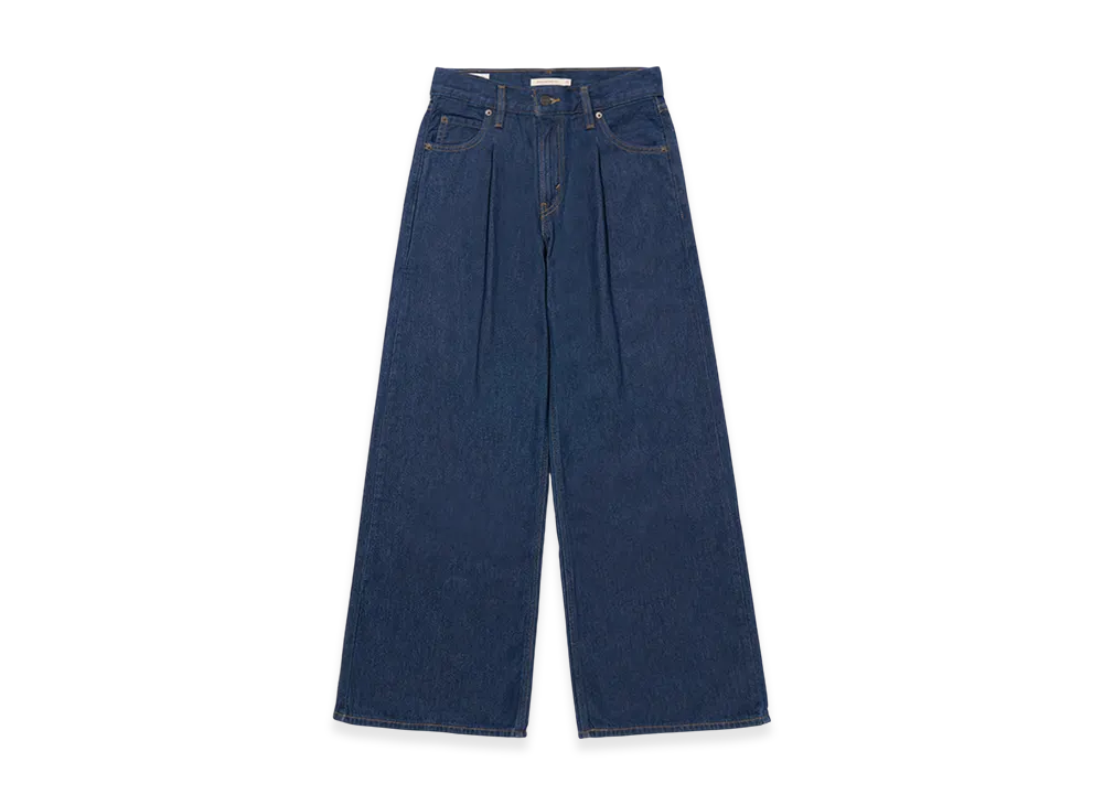 LEVI'S Baggy Dad Wide Leg Jeans "Dark Indigo"