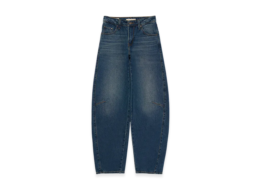 LEVI'S Baggy Dad Barrel Jeans "Dark Indigo"