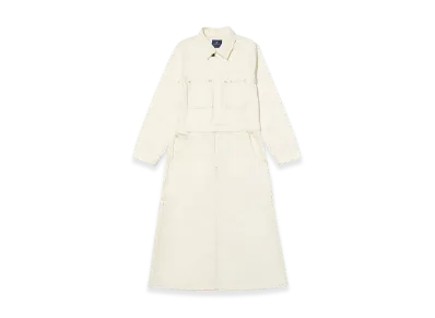 LEVI'S Bluetab Boiler Dress "White"