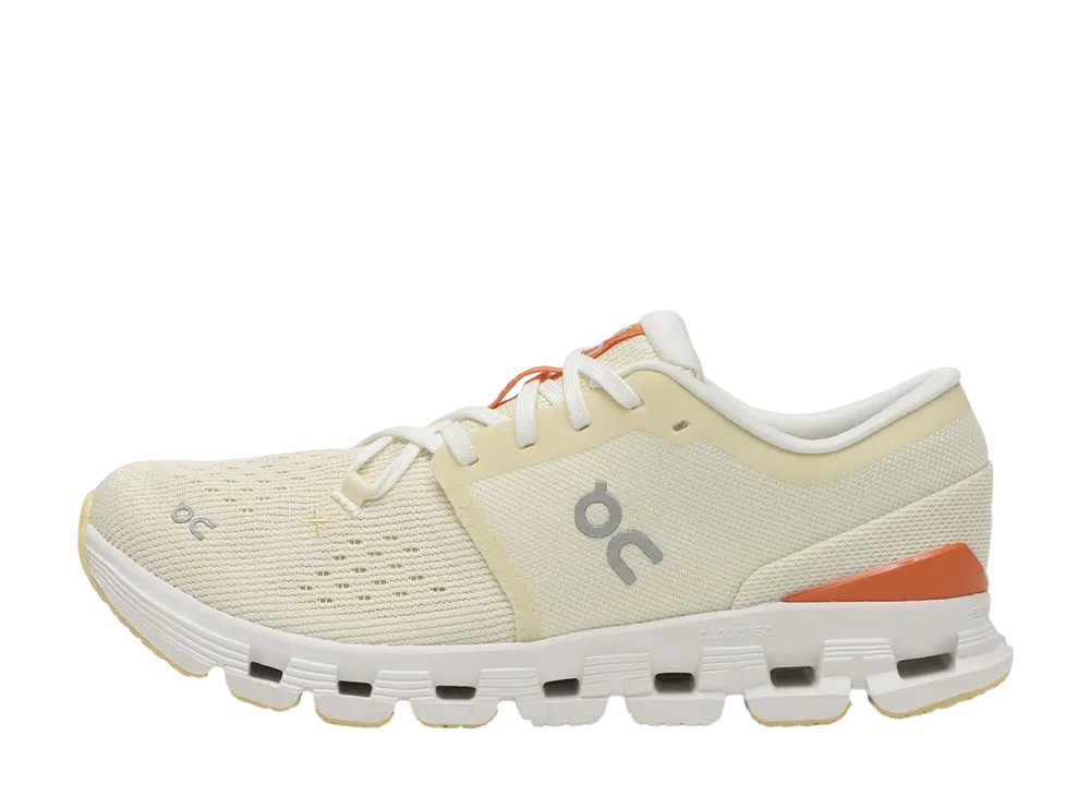 On Women's Cloud X 4 "Castor/Flame"