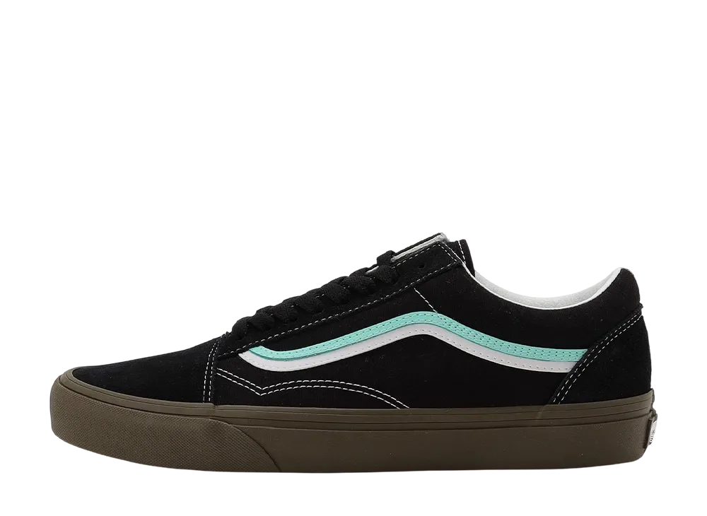 Vans Old Skool DS "Black/Aruba Blue"
