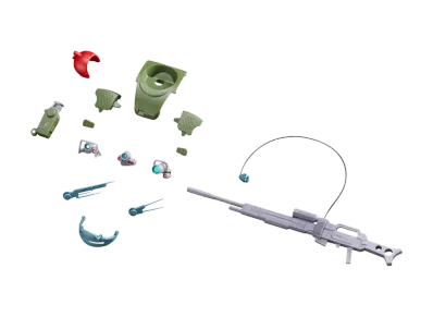 BANDAI "HIGH GRADE" -Armored Trooper Votoms- HG Scope Dog Expansion Parts Set 7