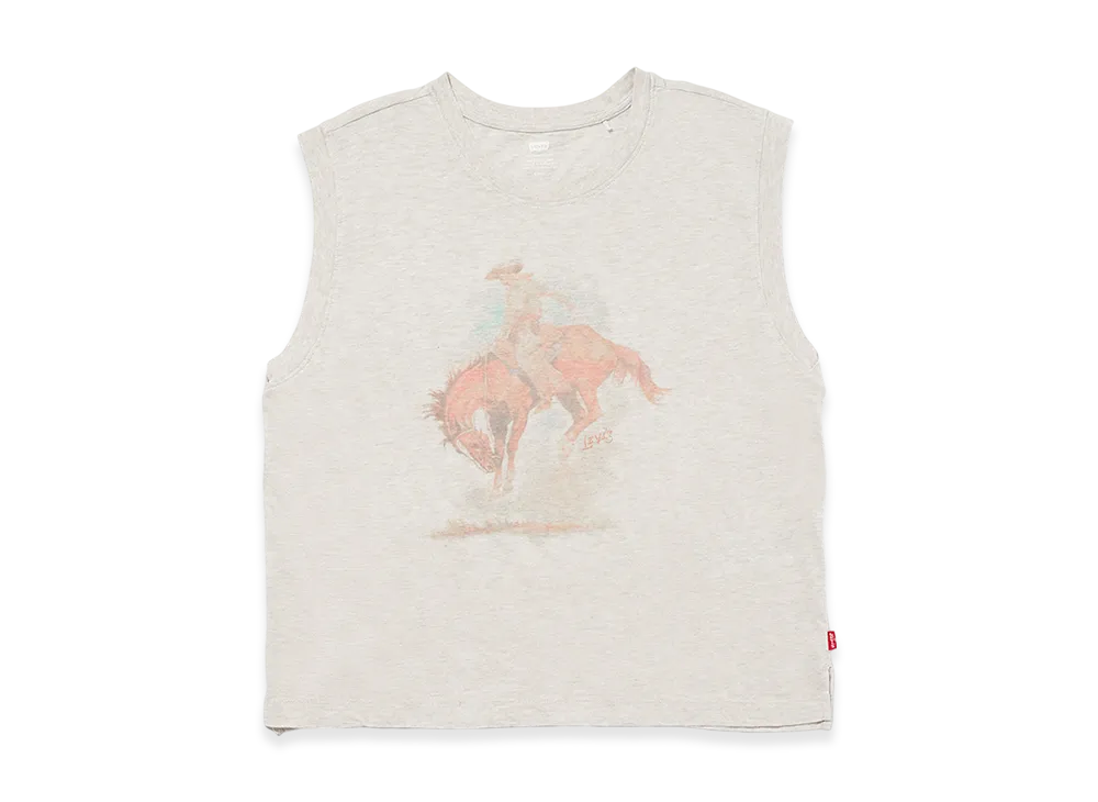 LEVI'S Boxy Tank Top "Beige"