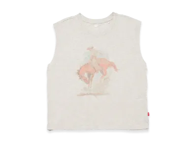 LEVI'S Boxy Tank Top "Beige"