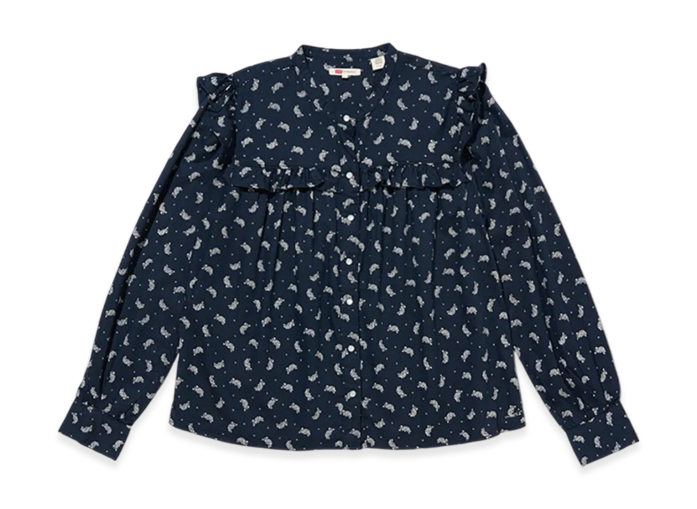 LEVI'S Gianna Blouse Shirt "Blue"