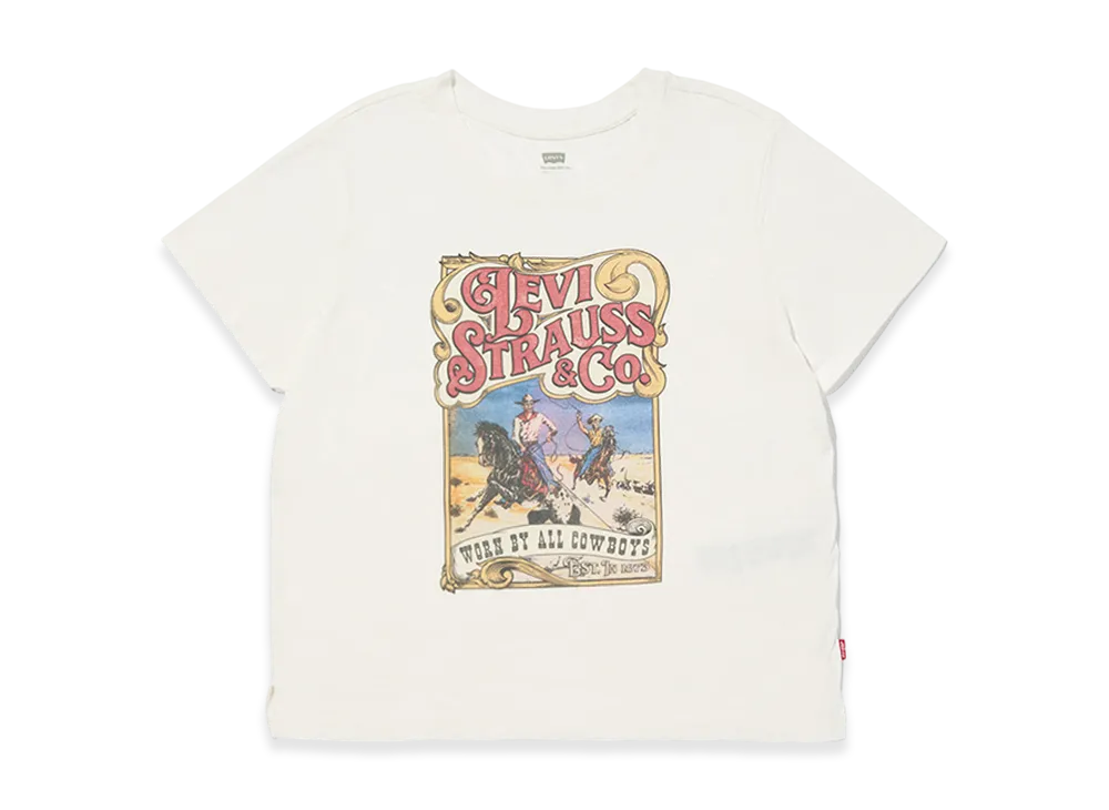 LEVI'S Graphic Box T-shirt "White"