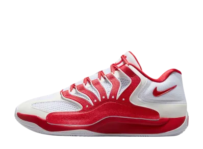 Nike KD 18 TB "White/University Red"