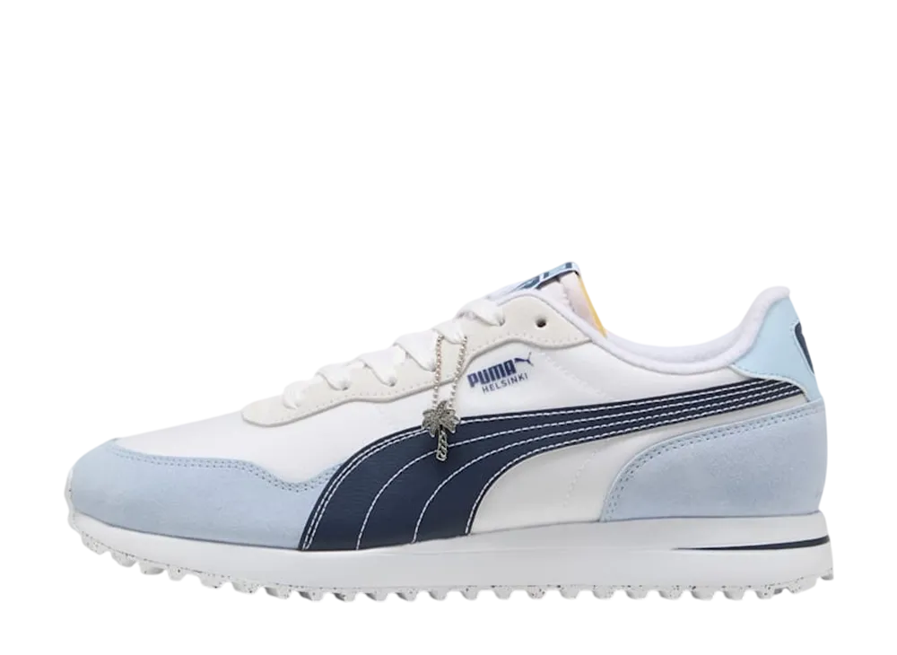 パームツリークルー × プーマ ゴルフ ヘルシンキ "プーマホワイト/オートトロピック/ディープネイビー"