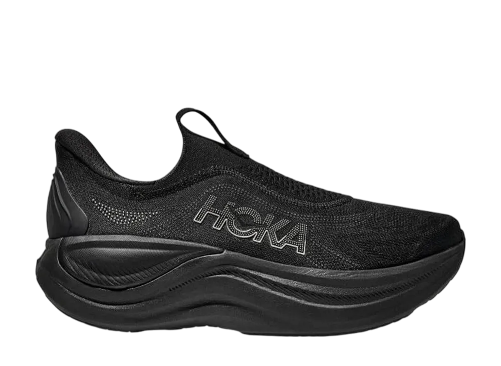 ホカ スカイワード レースレス "ブラック/ブラック"