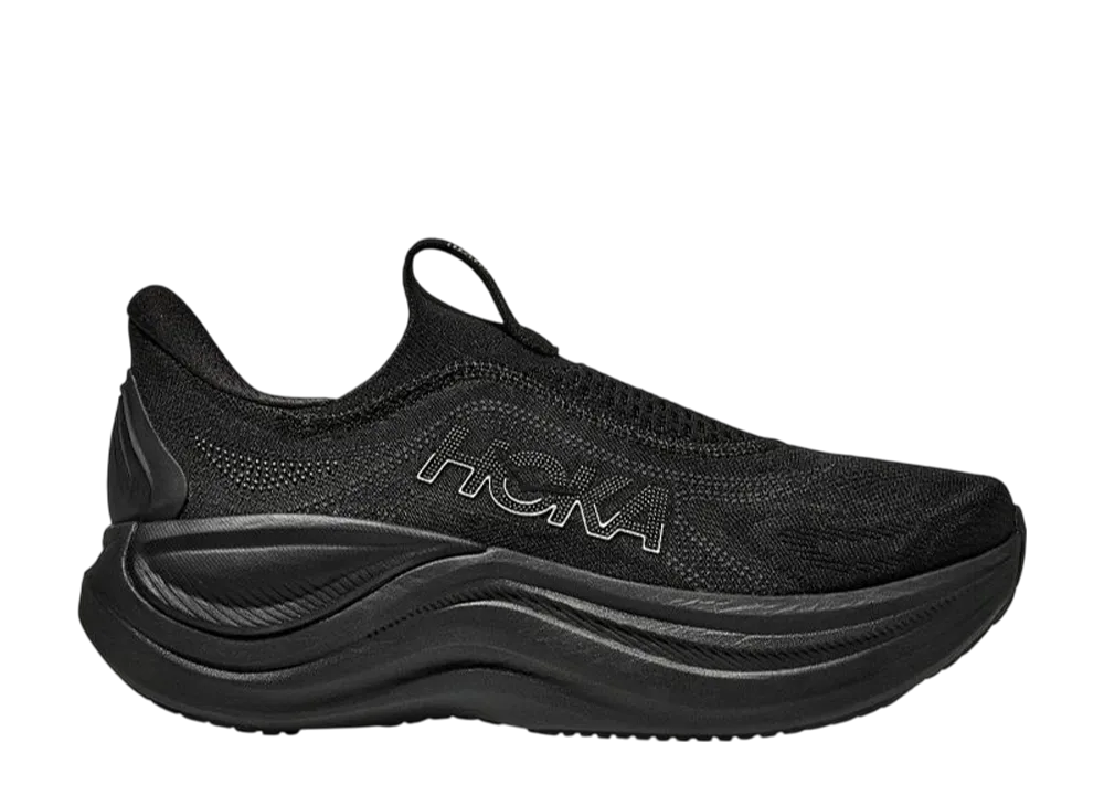 ホカ ウィメンズ スカイワード レースレス "ブラック/ブラック"