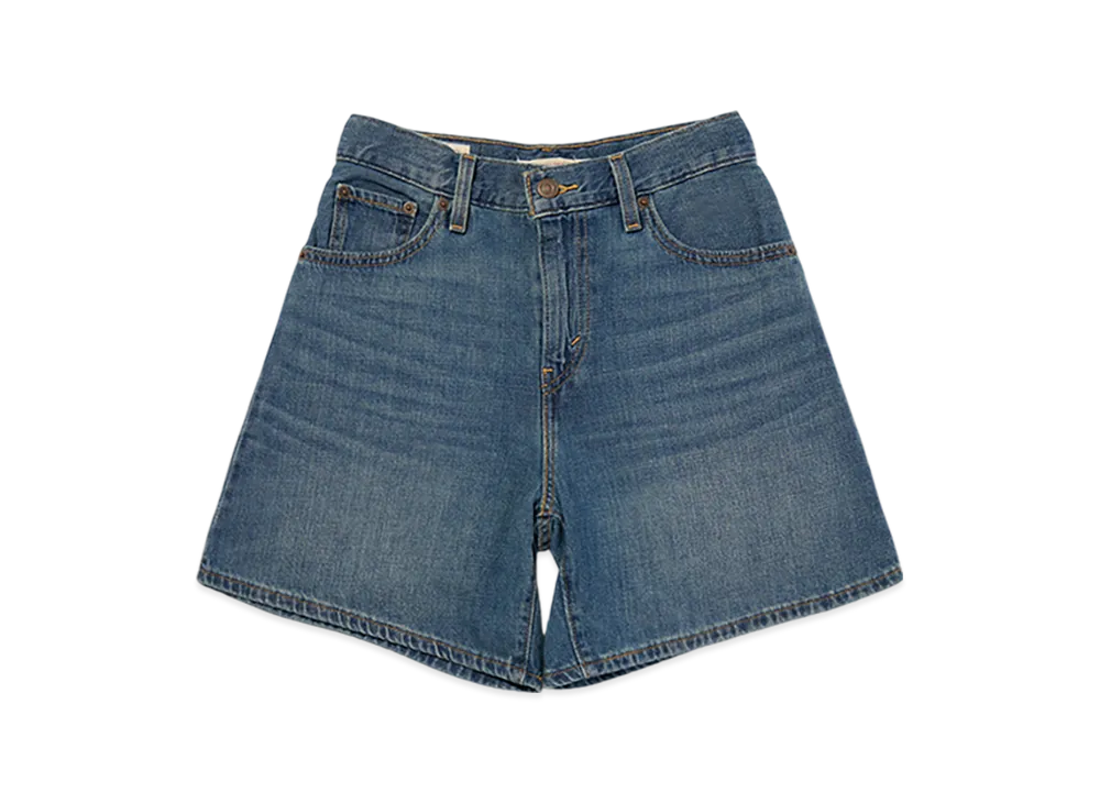 LEVI'S High Baggy Short Jeans "Medium Indigo"