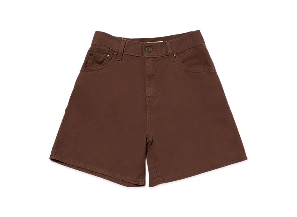 LEVI'S High Baggy Short Pants "Beige"