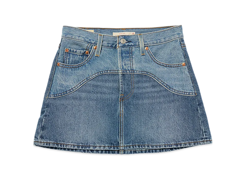 LEVI'S Icon Denim Skirt "Medium Indigo"