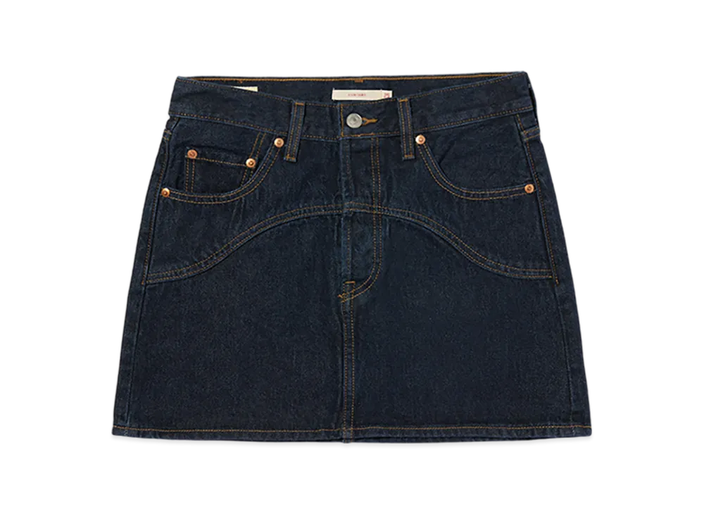LEVI'S Icon Denim Skirt "Dark Indigo"