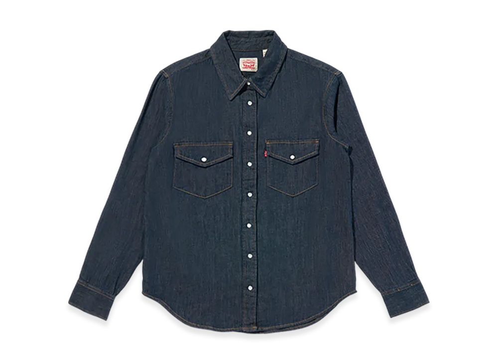 LEVI'S Iconic Western Shirt "Dark Indigo"