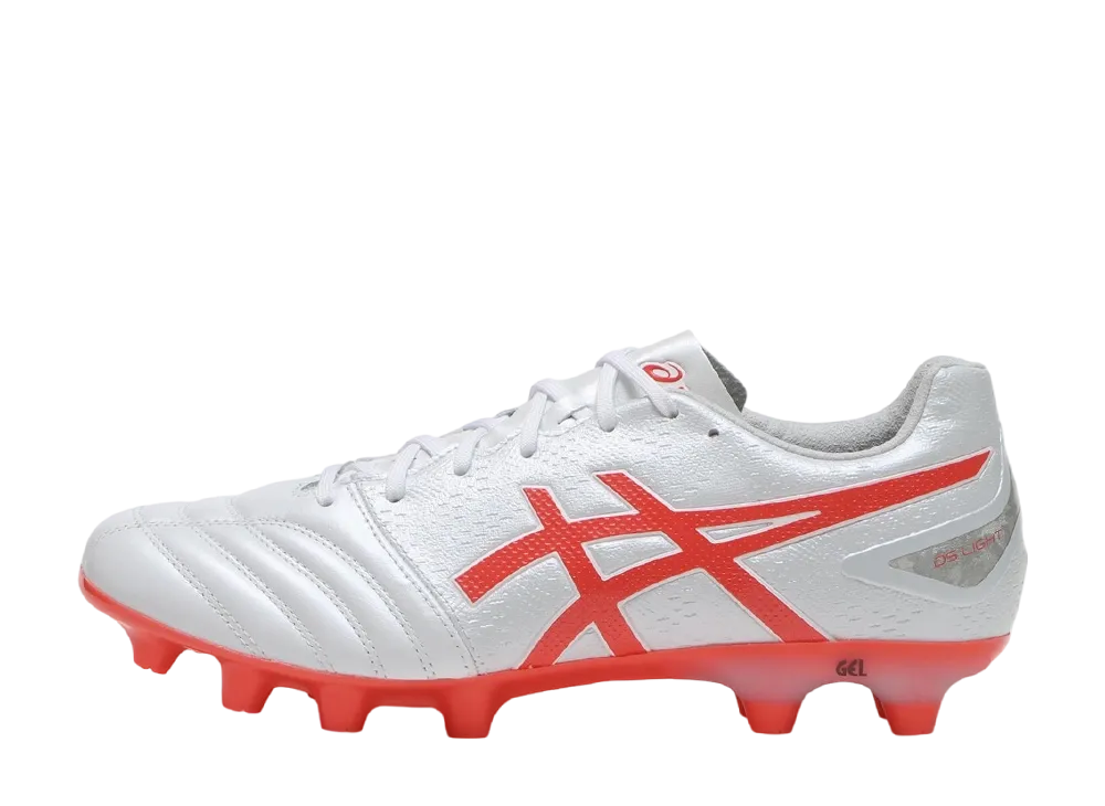 アシックス DSライト プロ ワイド "ホワイト/フラッシュレッド"
