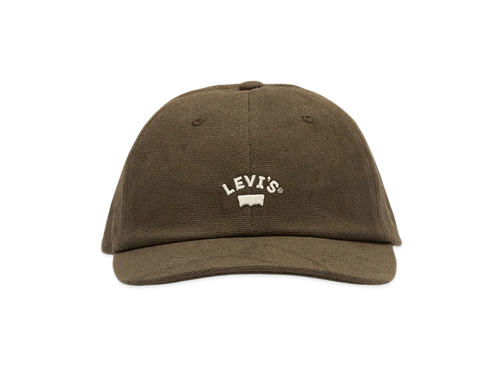 LEVI'S Lazy Girl Logo Cap "Olive"
