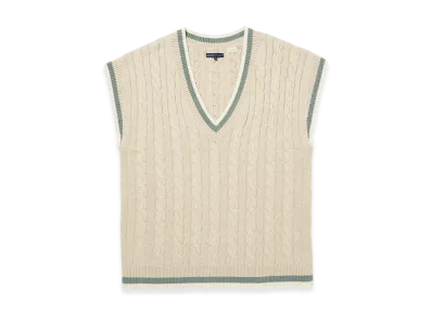 LEVI'S Made&Crafted Knit Vest "Off White"
