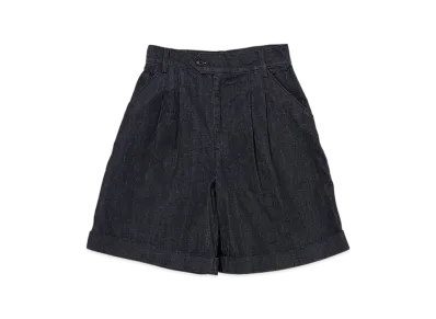 LEVI'S Made&Crafted Pleats Shorts "Medium Indigo"